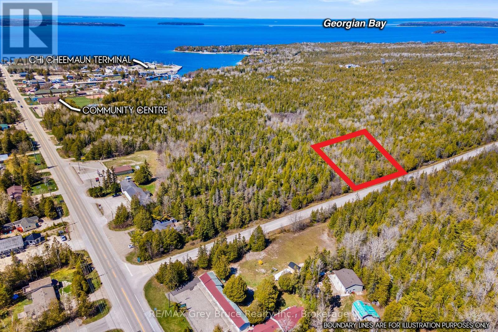 Part Fm Lot 4 Chi Sin Tib Dek Road, Northern Bruce Peninsula, Ontario N0H 2R0 - Photo 1 - X12806386